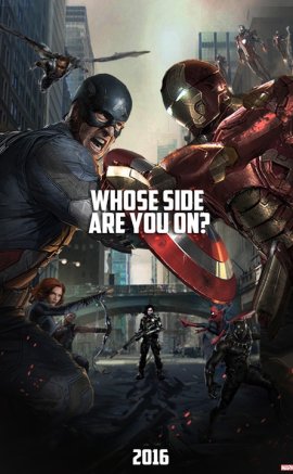 Kaptan Amerika 3 – Captain America: Civil War 2016 izle